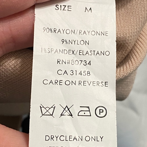 NWT Vivianne Firenze black bodycon dress crochet overlay and nude lining Sz M - Picture 12 of 16